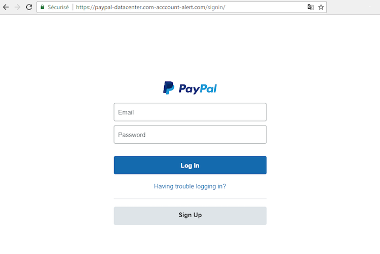 PayPal Phishing